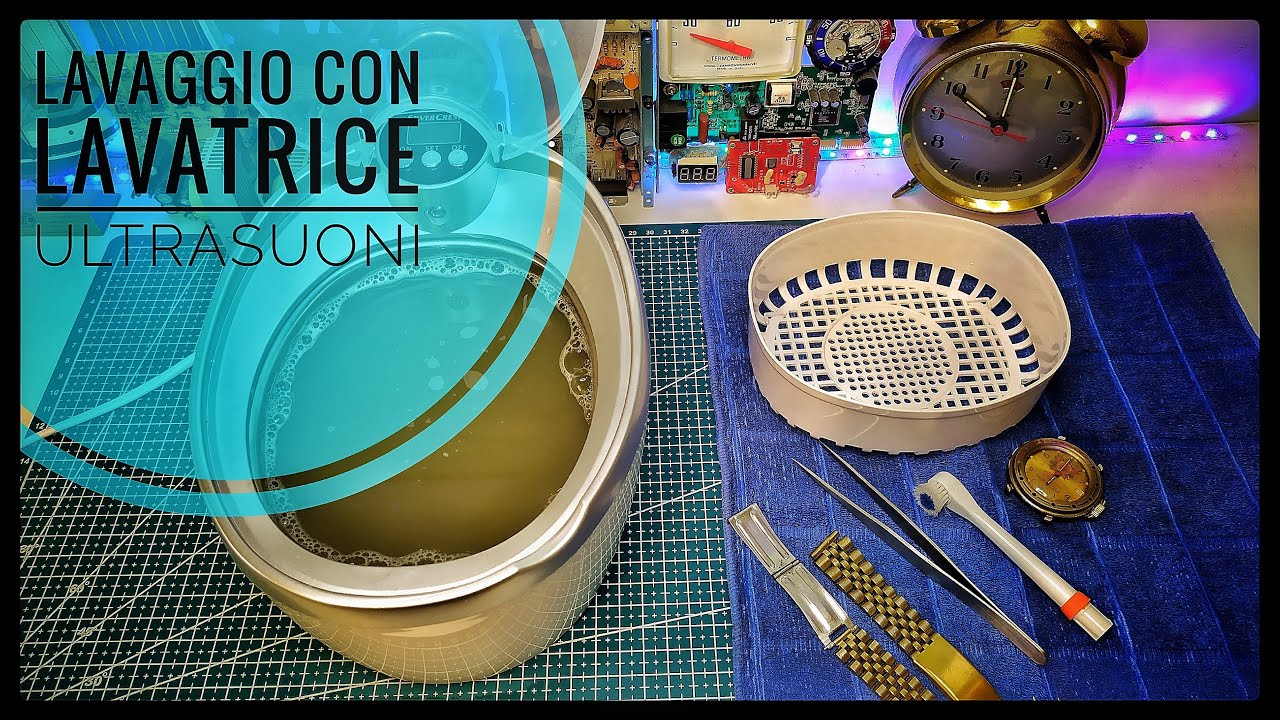 Tutorial:(ci sono volute cinque mani)!!come pulire un bracciale sporco con la lavatrice ultrasuoni.