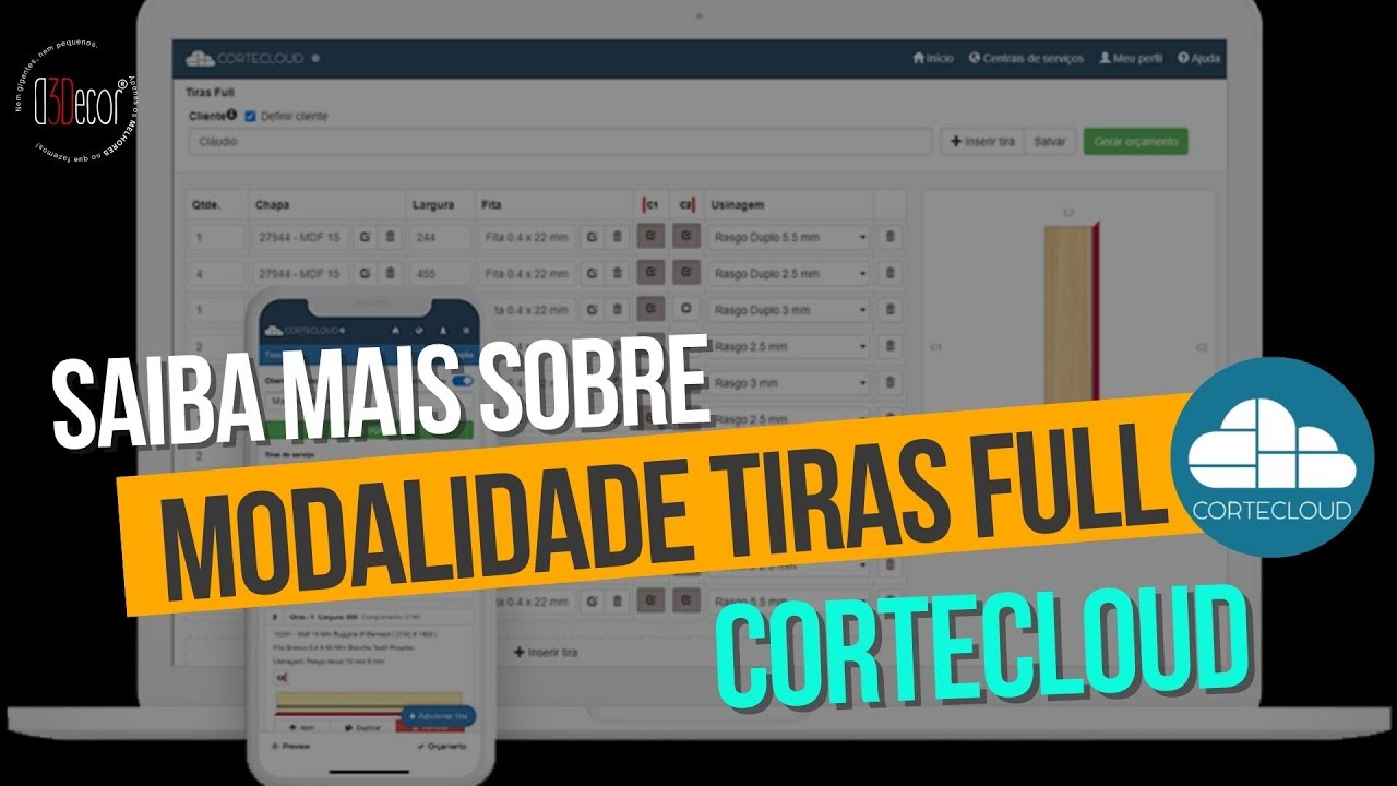 CONHEÇA A MODALIDADE TIRAS FULL DA CORTECLOUD