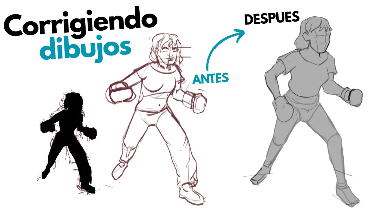 Estudiante de concept art analiza y corrige dibujos de suscriptores