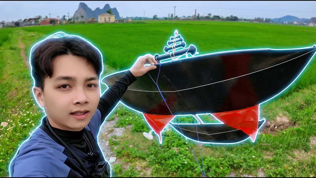 Bất Ngờ Diều Mẹ Bồng Con L&agrave;m Từ C&aacute;p Quang Bị Đại Tr&agrave; Nhập