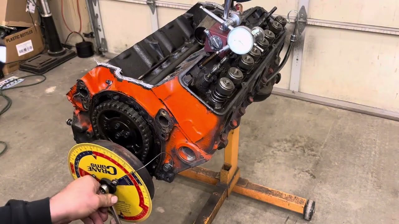 Распредвал от САМОГО РЕДКОГО из самых ранних двигателей SS350, выпущенных Chevy #1967camaro #supe...