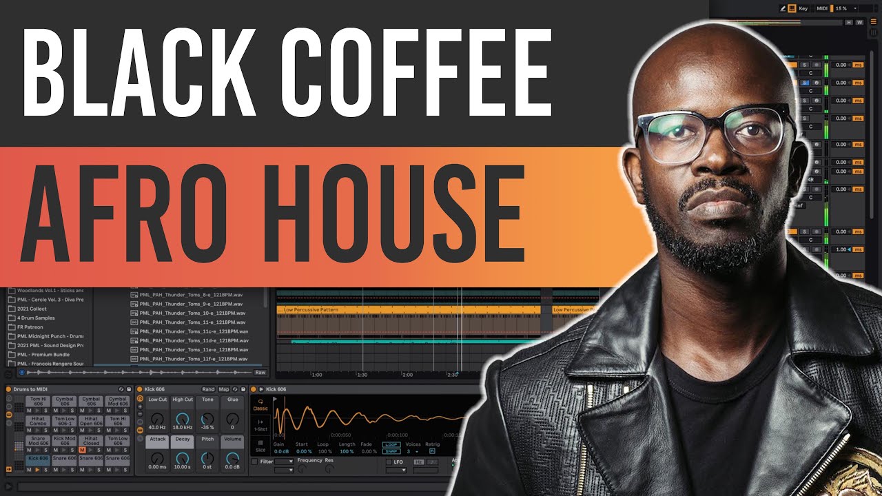 How To Percussive AFRO HOUSE | Black Coffee Style | Ableton Tutorial