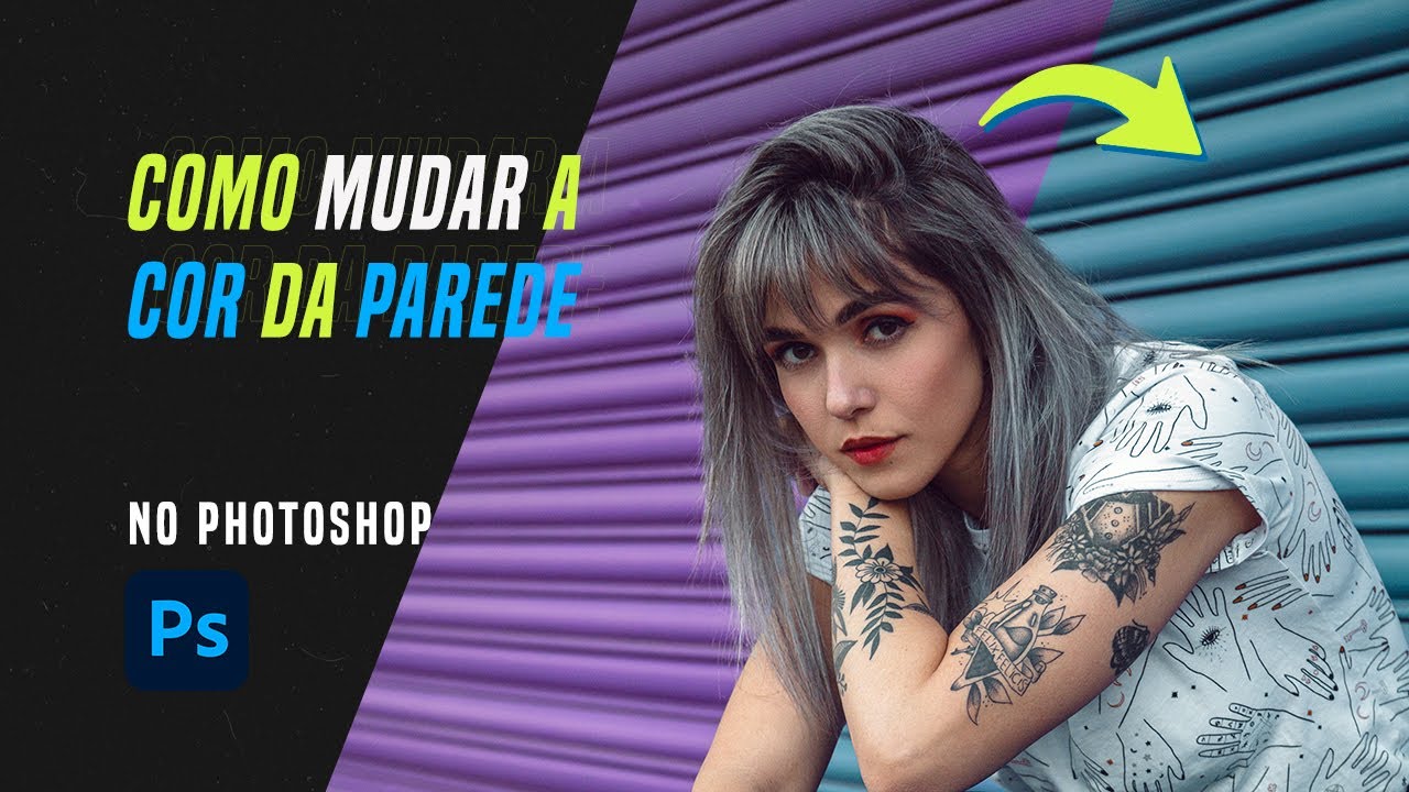 COMO MUDAR A COR DA PAREDE - Técnica simples e incrível