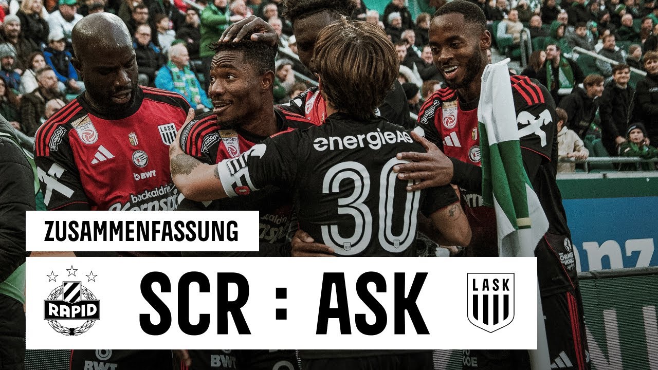 Perfekter Trainer-Einstand | SK Rapid - LASK