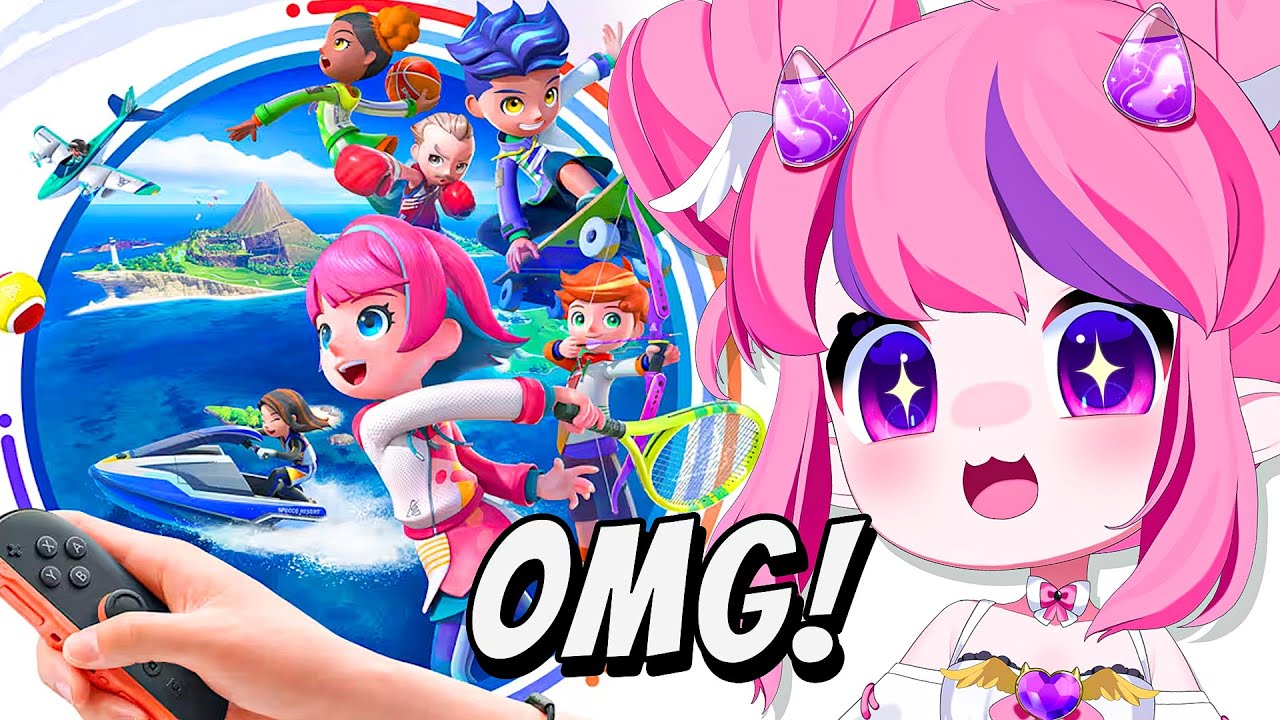 Ironmouse Reacts To Nintendo Switch Sports Resort!
