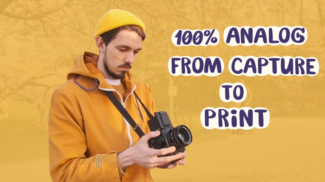 Pure analog color photography on Hasselblad, from capture to final print
