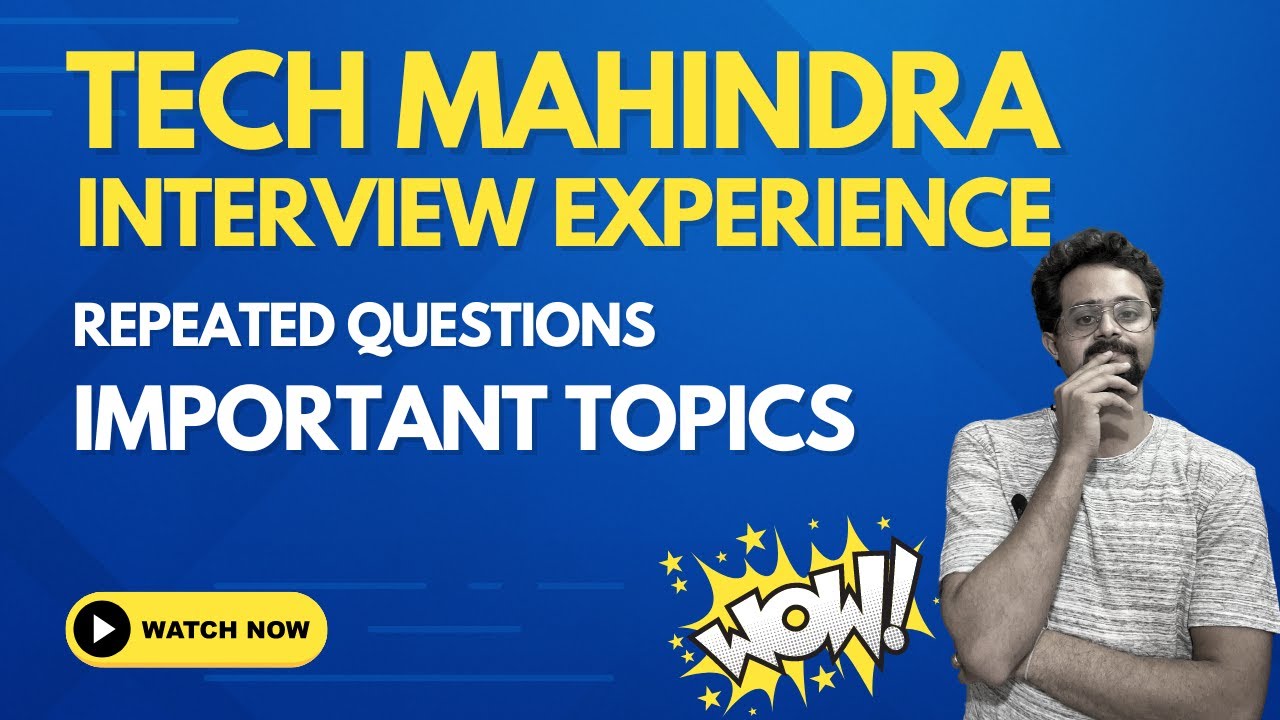 Tech Mahindra Interview Experience || Latest Questions || @Frontlinesmedia