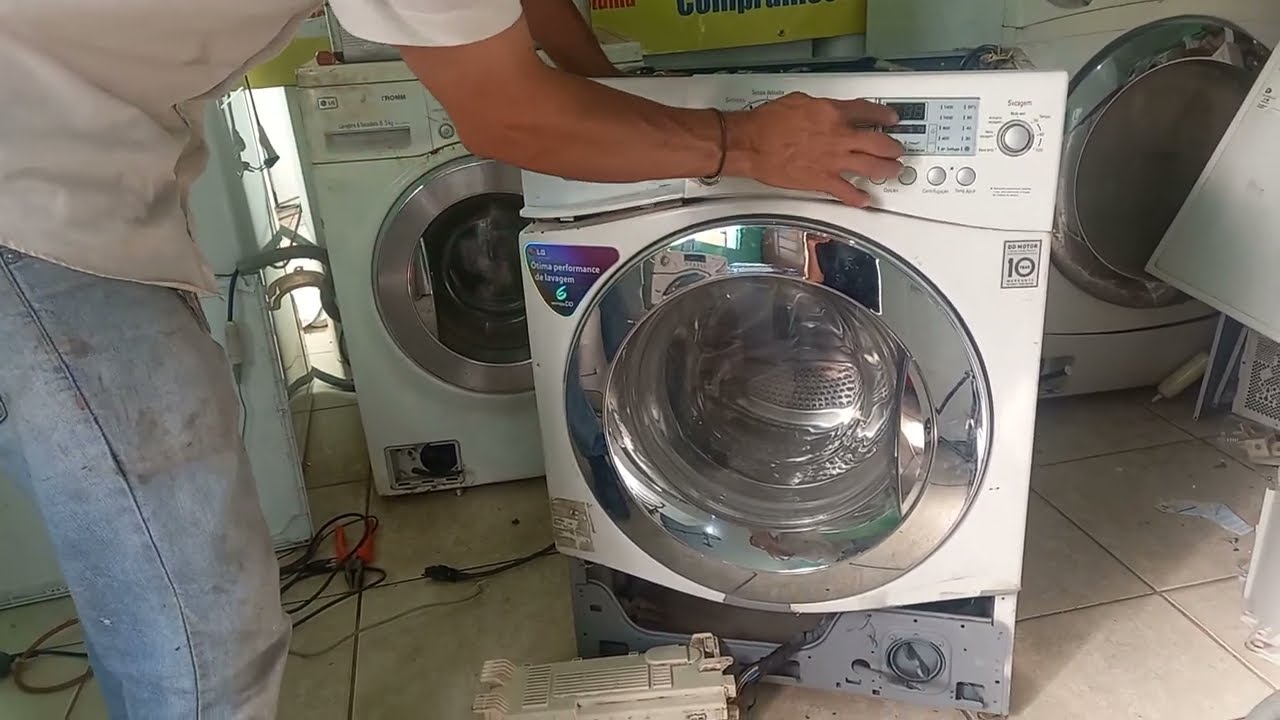 Lava e Seca LG Não Liga Como Resolver ?