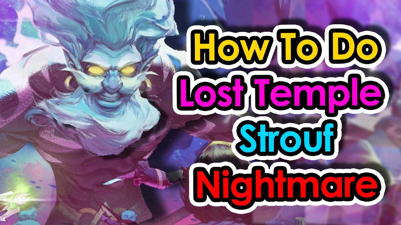 [ROX] How To Do Lost Temple Strouf NIGHTMARE Mode Instance | Ragnarok X Next Generation | KingSpade