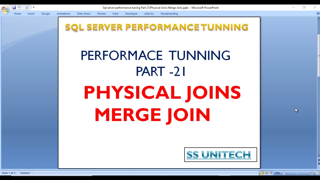 Merge Join Internals in SQL Server | Query Processing: Nested-Loop joins and Merge join