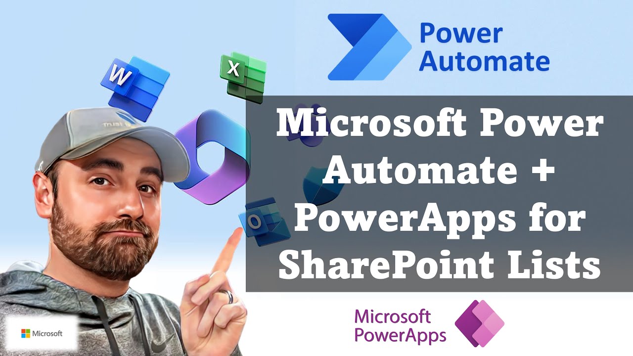 Microsoft Power Apps and Power Automate with SharePoint List - 2023 Simple Tutorial