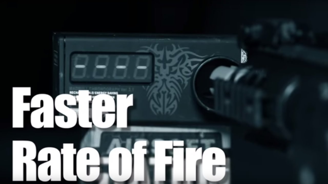 Airsoft Guns - Quick Ways to Increase ROF (Rate of Fire)