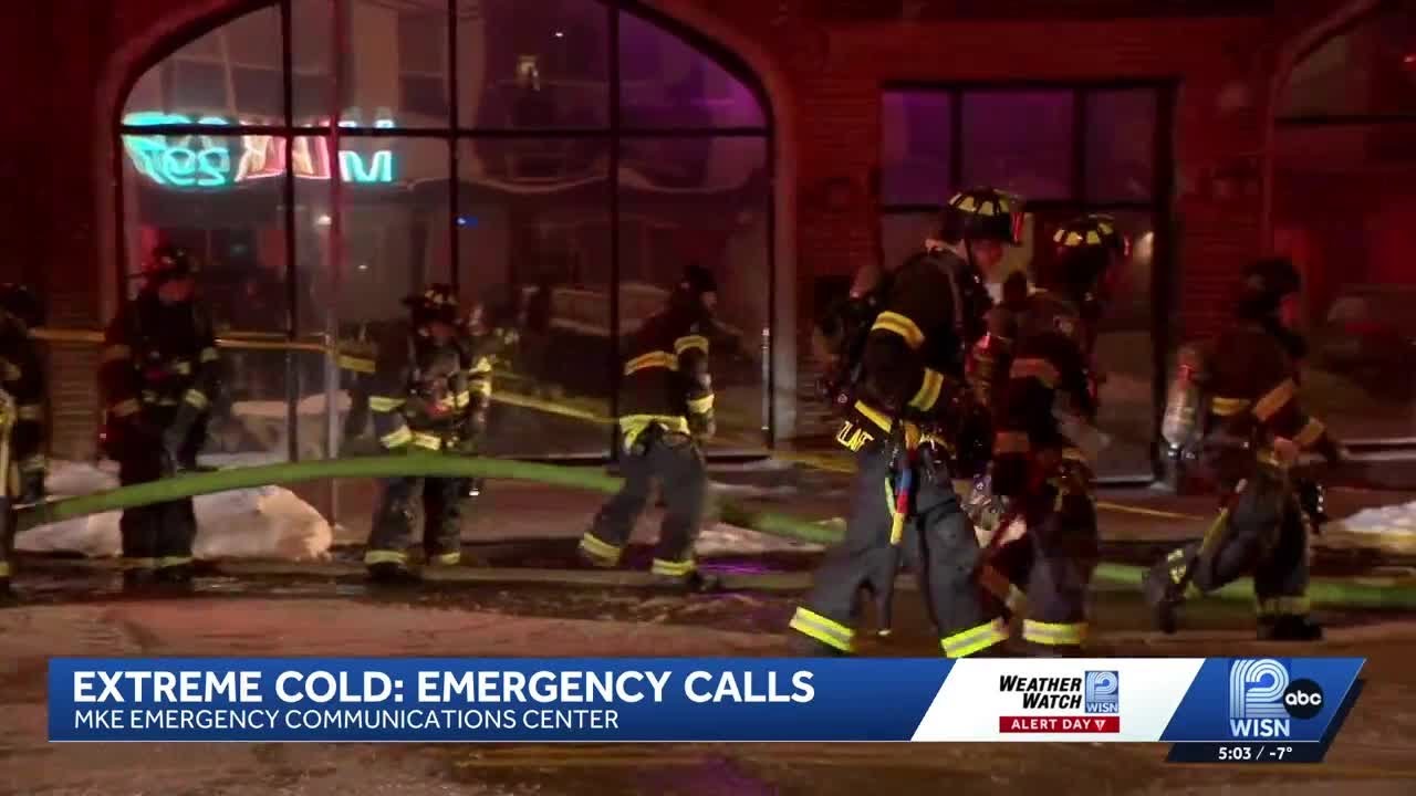 Extreme cold in Milwaukee shifts emergency call patterns