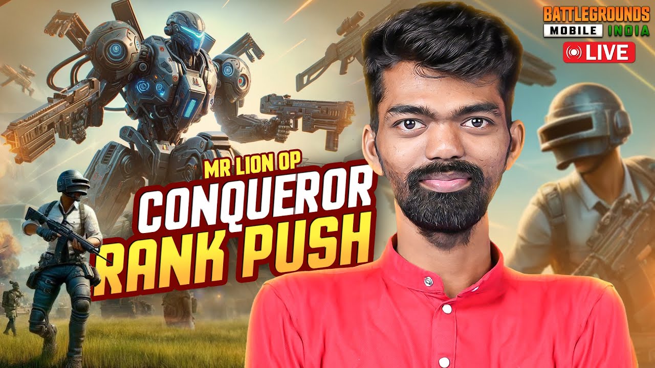 CONQUEROR RANK PUSH WITH PRASAD ANNA || TELUGU | MrlionOP