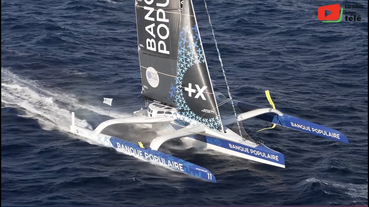 TRANSAT 2021 | ⛵ Voile Maxi Banque Populaire XI | Caraïbes Bretagne Télé