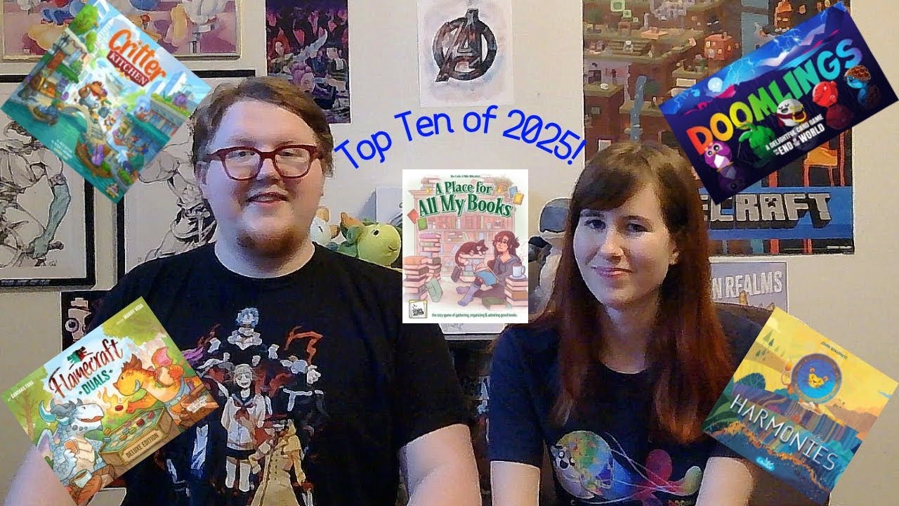 Top 10 Games Played in 2025 and Other Stats