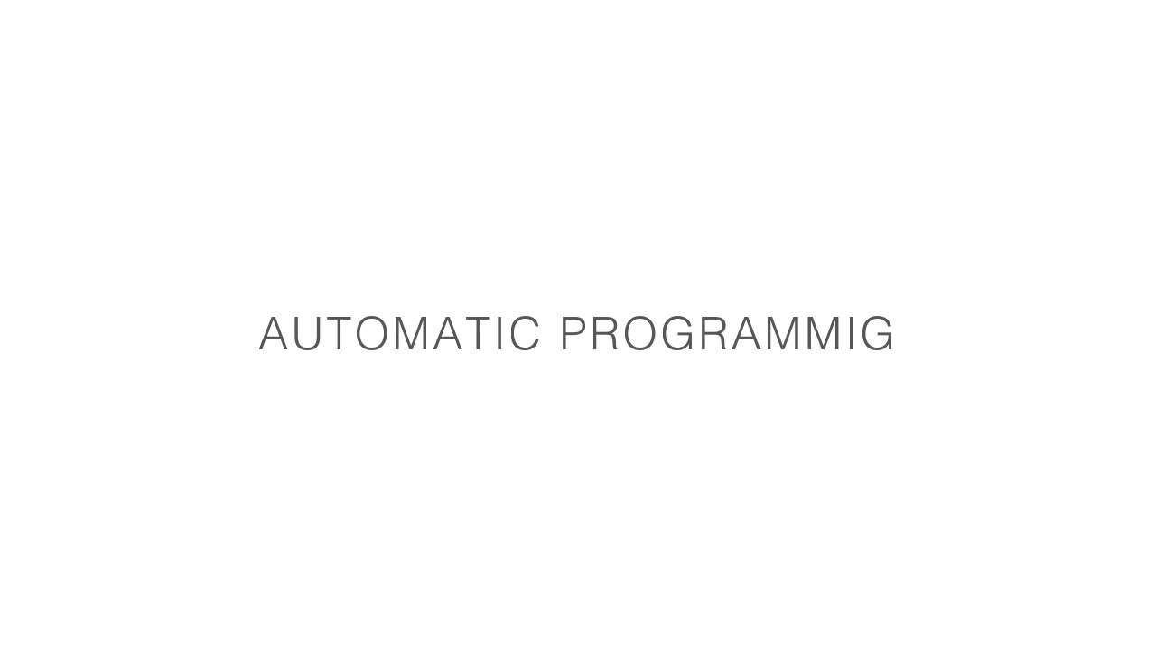 en / CU 230V 1M / Automatic Programming