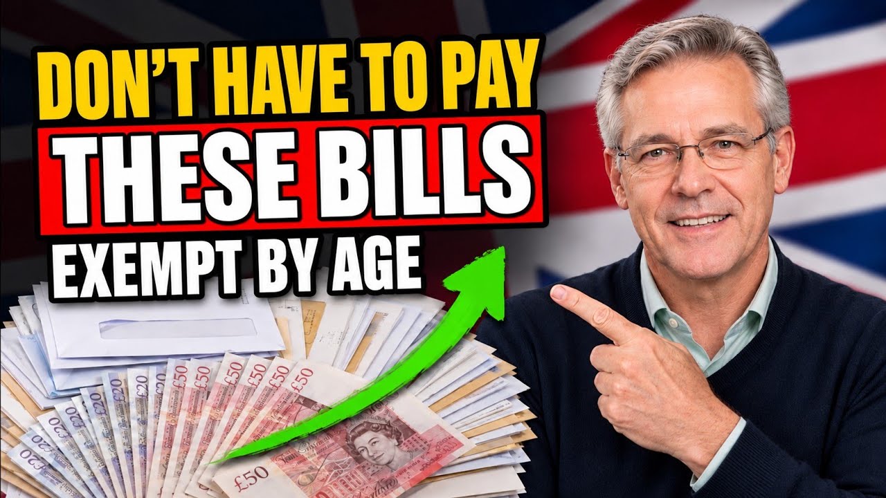 UK Pensioners DON'T HAVE TO PAY These Bills &mdash; You Are Exempt by Law, Not by Income
