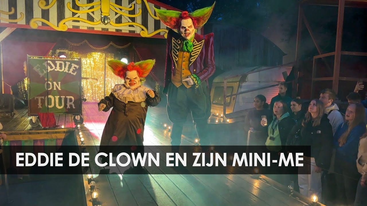Eddie de Clown: nieuwe show met lilliputter Ed (Halloween Fright Nights 2023)