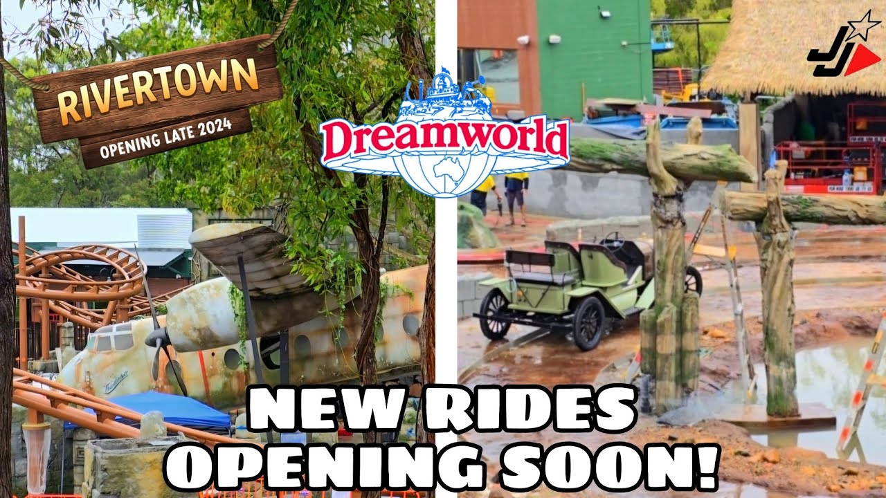 DREAMWORLD - GET READY FOR NEW RIDES & THEMED LAND!