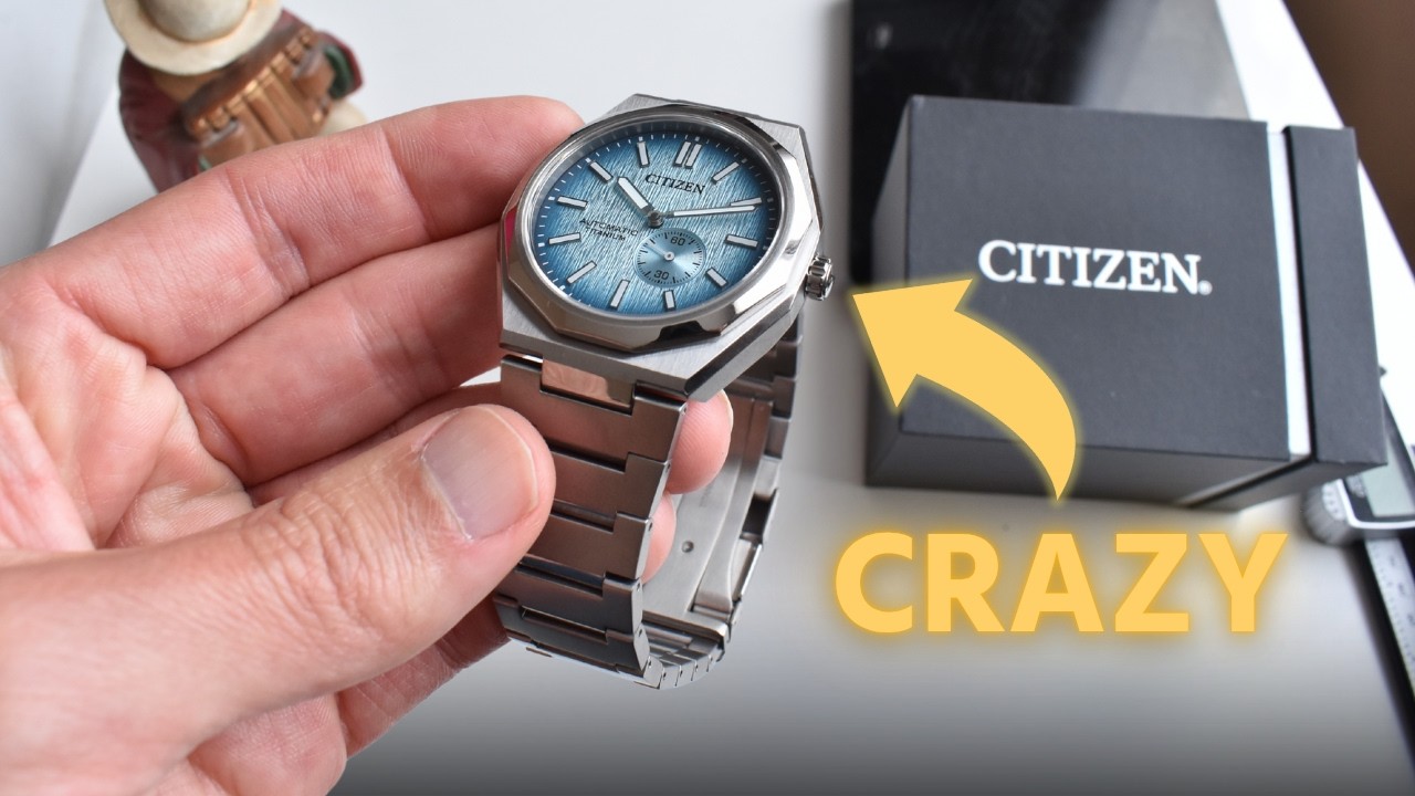 You Have to See how Citizen Improved its Most Hyped Watch!