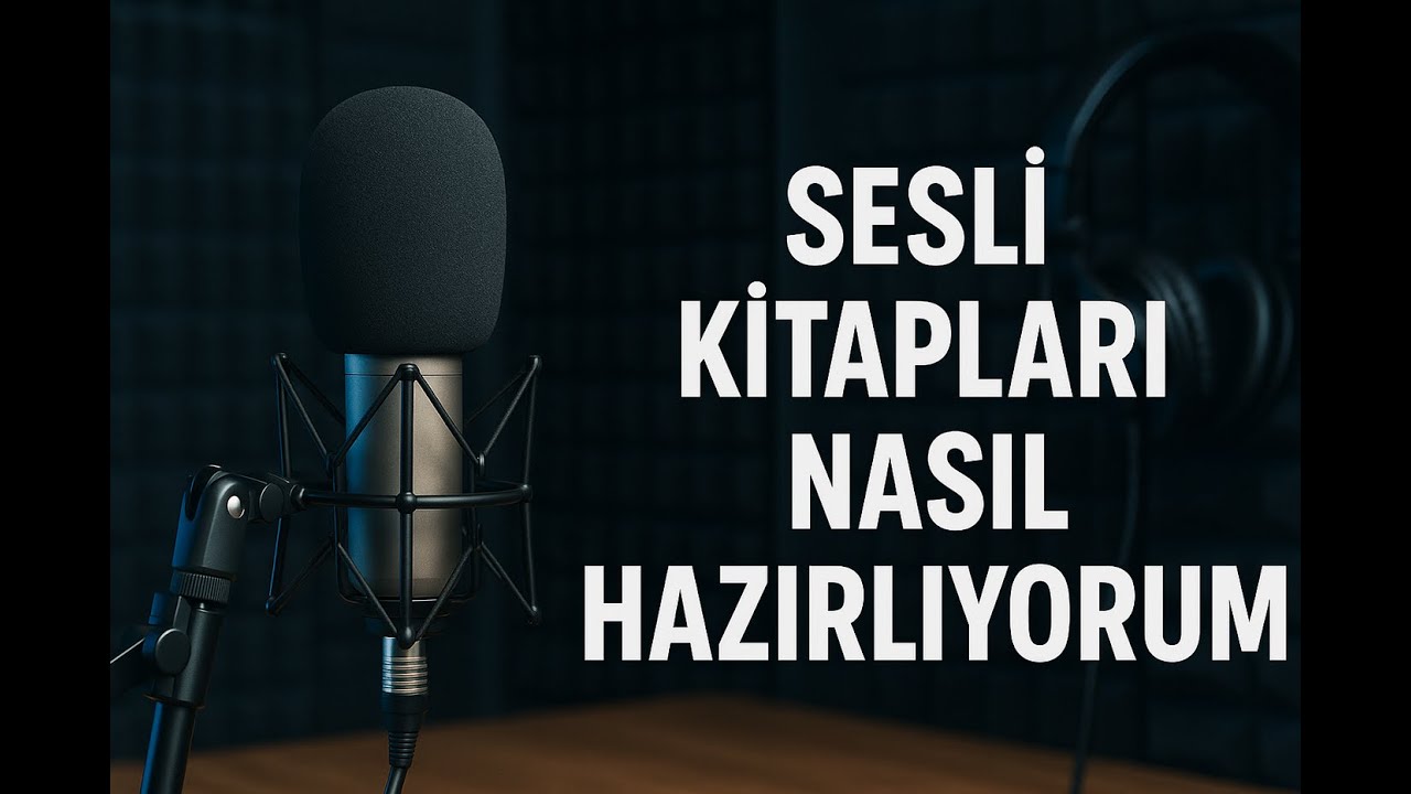 Sesli Kitapları Nasıl Hazırlıyorum?