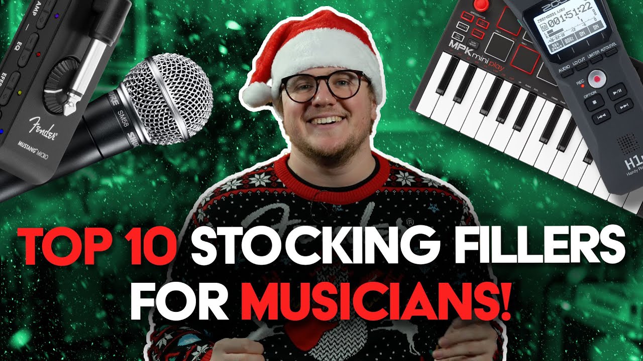 Top 10 Stocking Fillers for Musicians! | Christmas 2022