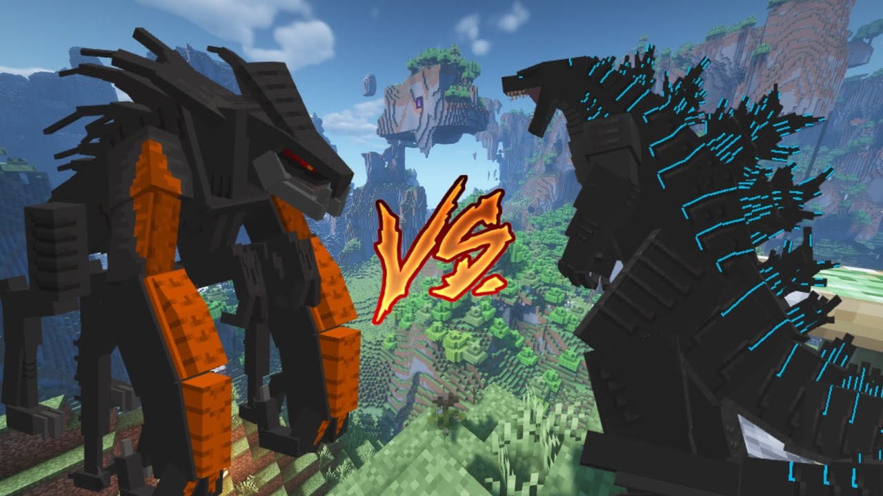 Muto Prime vs Godzilla 2021:Mcpe GAKROTT addon