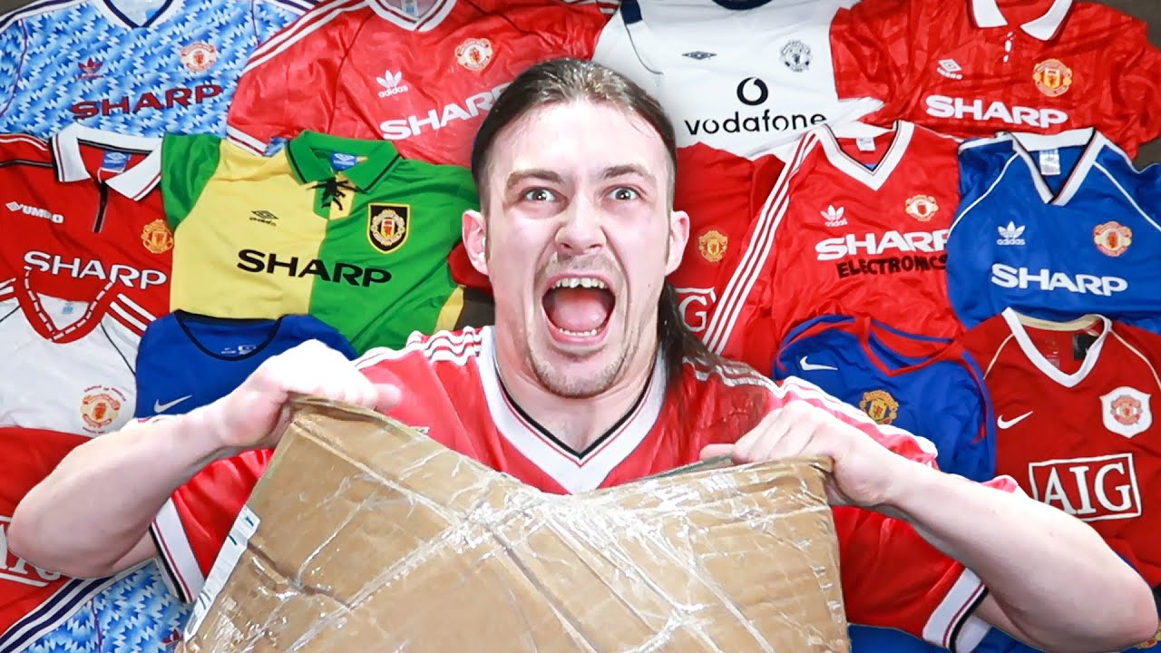 Biggest FAKE Manchester United Shirts UNBOXING Ever!!