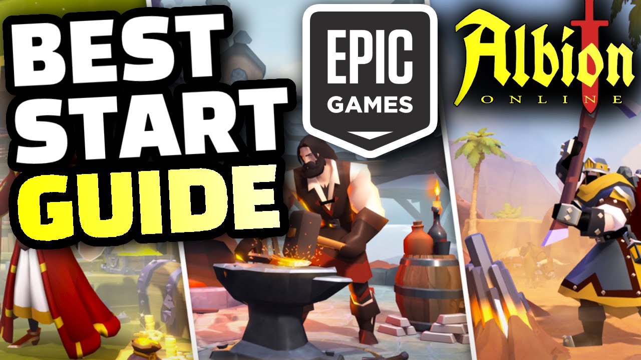 How a PRO Would Play Albion Online - Beginners Guide for Epic Games Store Players!