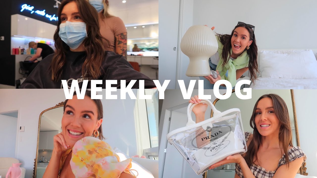 VLOG: New Furniture, Summer Bag Haul, Self-Tan Update, Family Time & BFF is Engaged!!! | Emma Rose