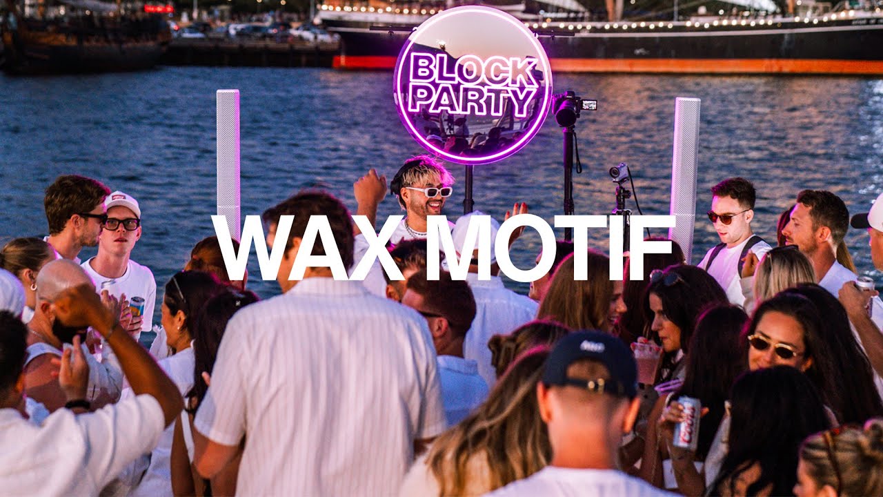 WAX MOTIF | Tech House Set | San Diego Yacht Party | BLOCK PARTY 004