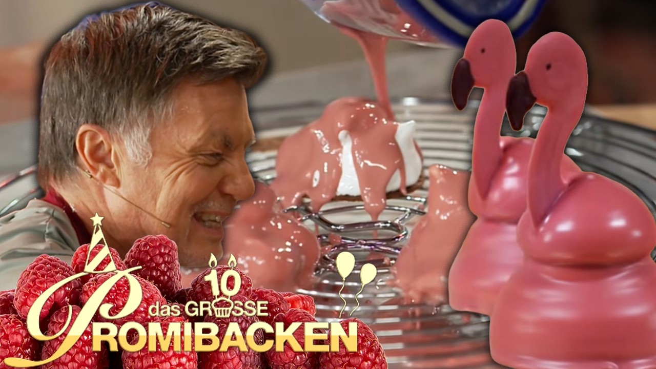 Knusprig, fluffig, pink: Flamingo-Schaumküsse!😍 | Aufgabe 2 | Das große Promibacken 2026 | Sat.1