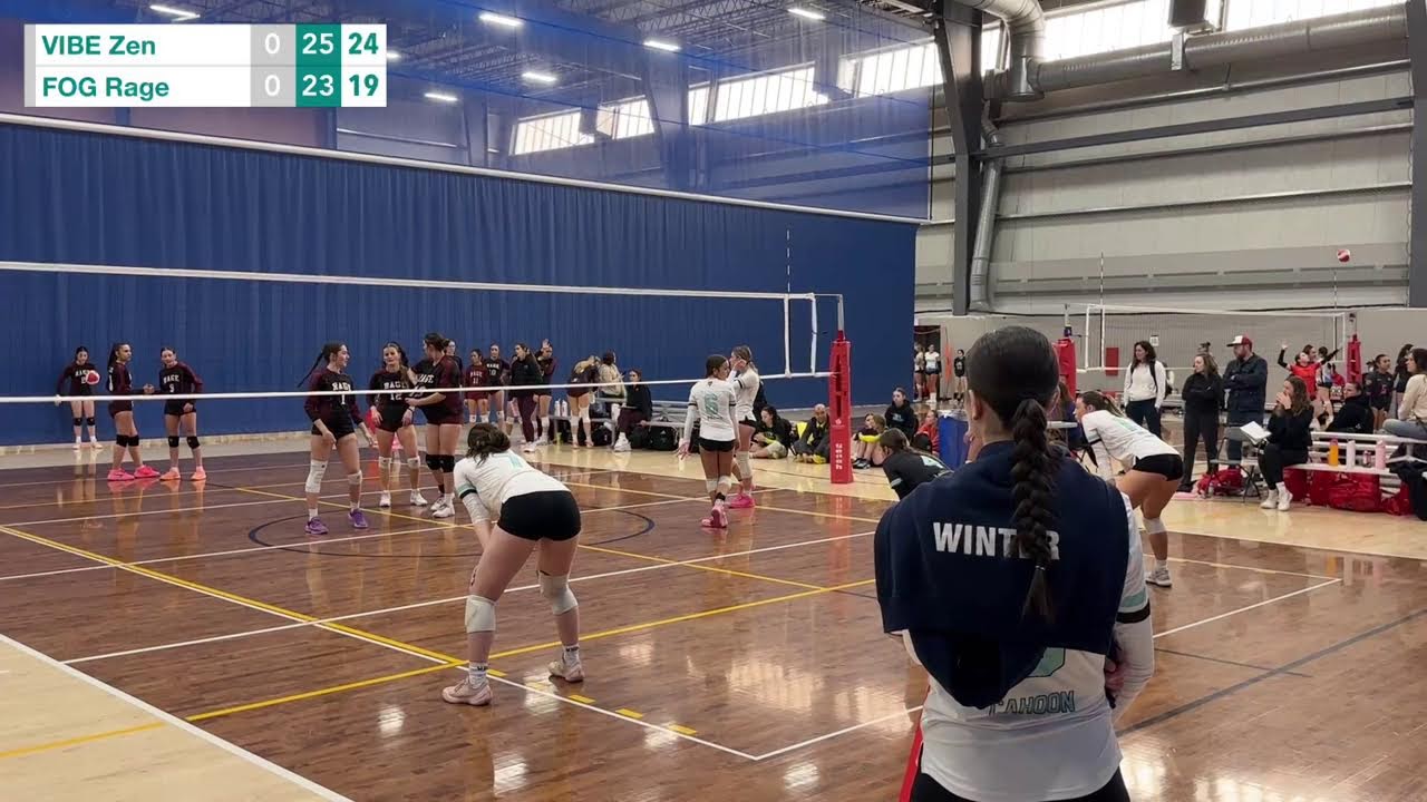 U16W Consolation Semifinal: VIBE ZEN vs FOG Rage