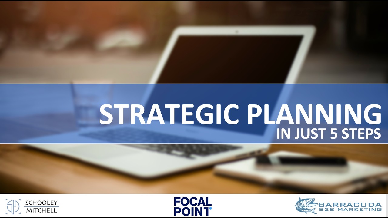 Manufacturer s Efficiency Webinar Series:  Strategic Planning in Just 5 Steps