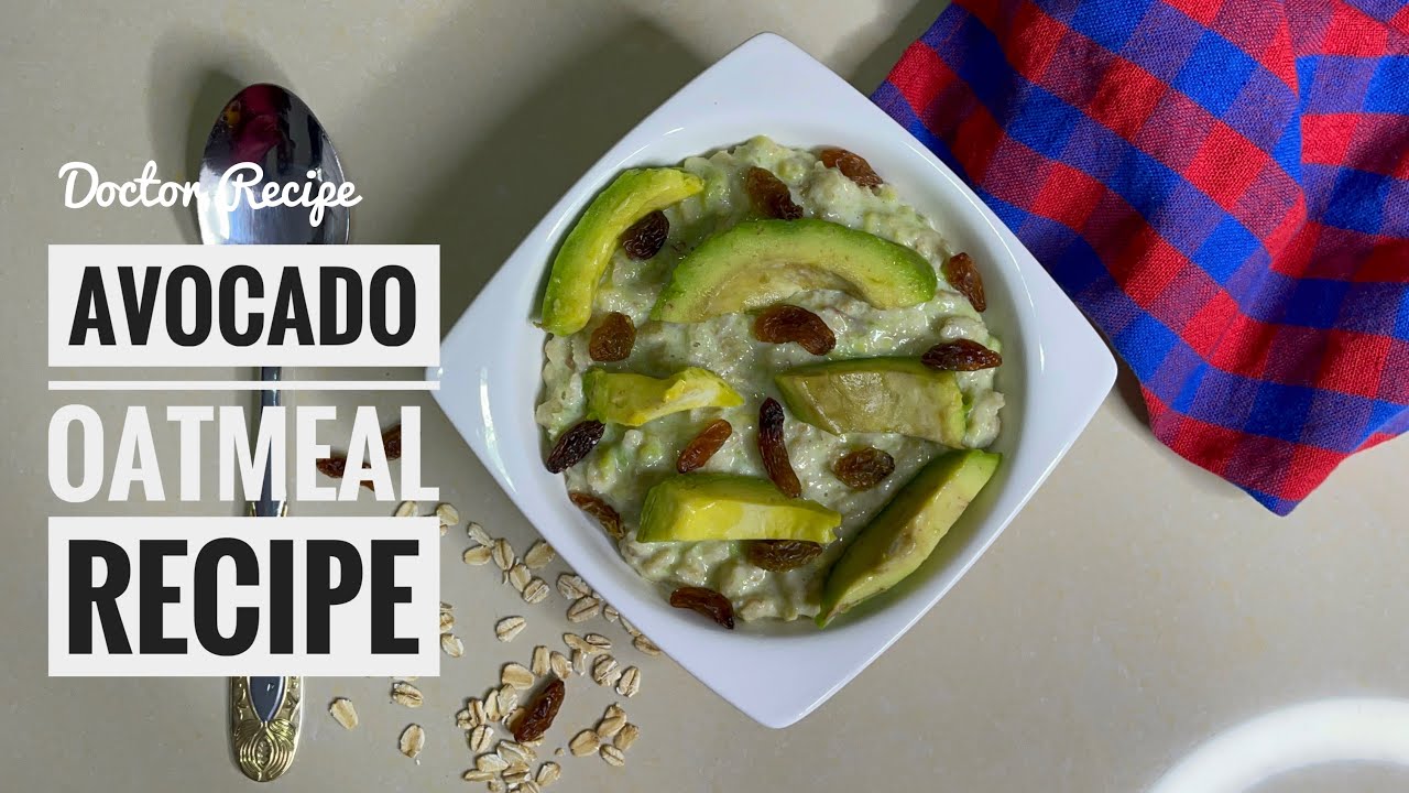 How to make healthy Avocado oatmeal recipe for weight loss | Healthy Foods | Weight loss
