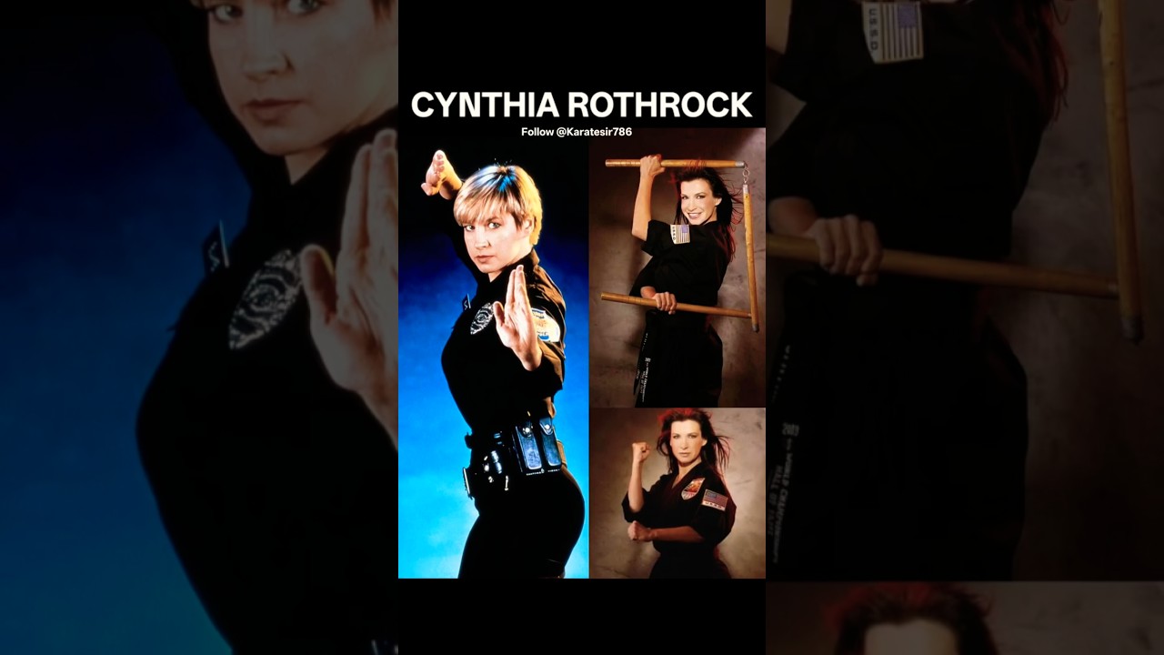 CYNTHIA ROTHROCK QUEEN OF MARTIAL ARTS 