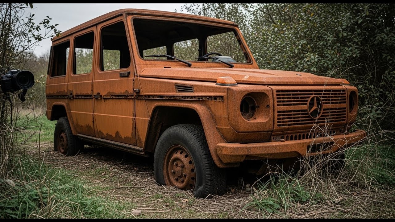 Oddly Satisfying We Rescued a Rare 1948s MERCEDES BENZ G Wagon Left to ROT in a Junkyard | ASMR Car