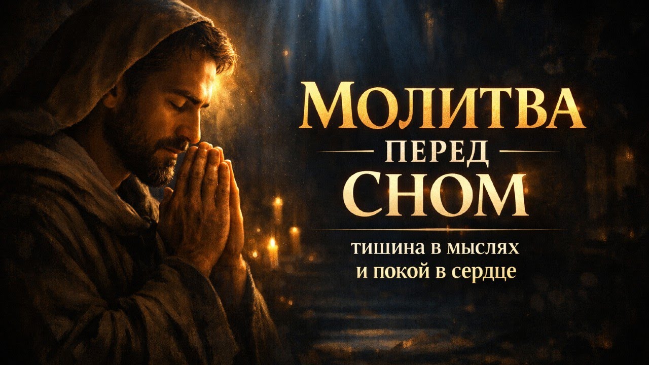 Молитва перед сном — тишина в мыслях и покой в сердце
