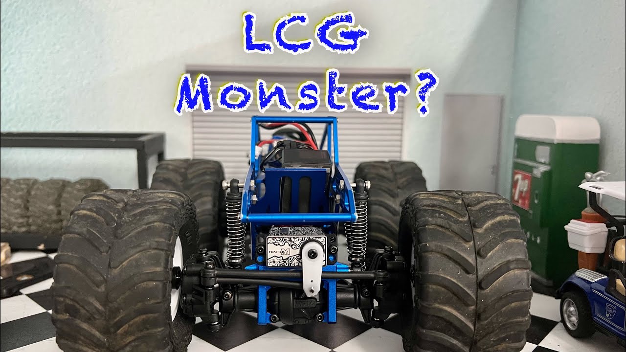Супер-монстр-трак LCG с осями FCX24? Furitek Rampart — МОНСТР! Погнали!!!