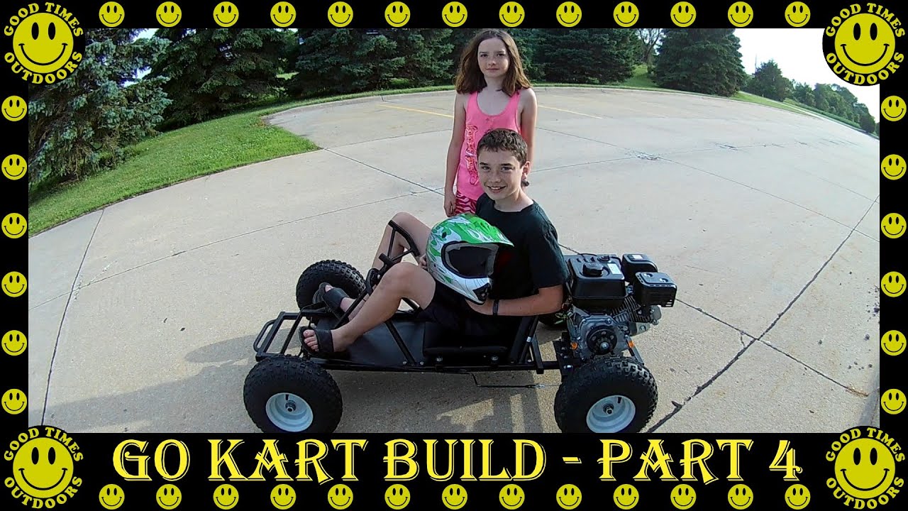 Go Kart Build - Part 4 - Test Drive!