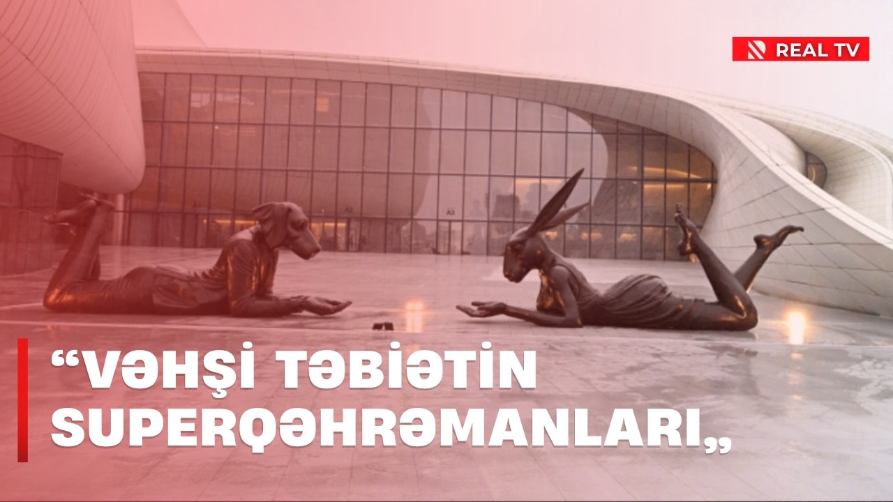 Bakıda heykəltaraşlar Cili və Mark Şatnerin sərgisinin açılışı olub