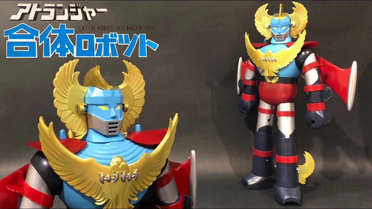 〈塗装編〉合体ロボット アトランジャー 【絶版】アオシマ プラモデル　 Gattai Robot ATRANGER Plastic Models