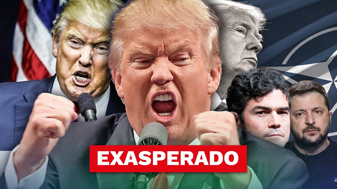 🤬 TRUMP está DESESPERADO: Como un NIÑO INSULTÓ a la OTAN 🌐
