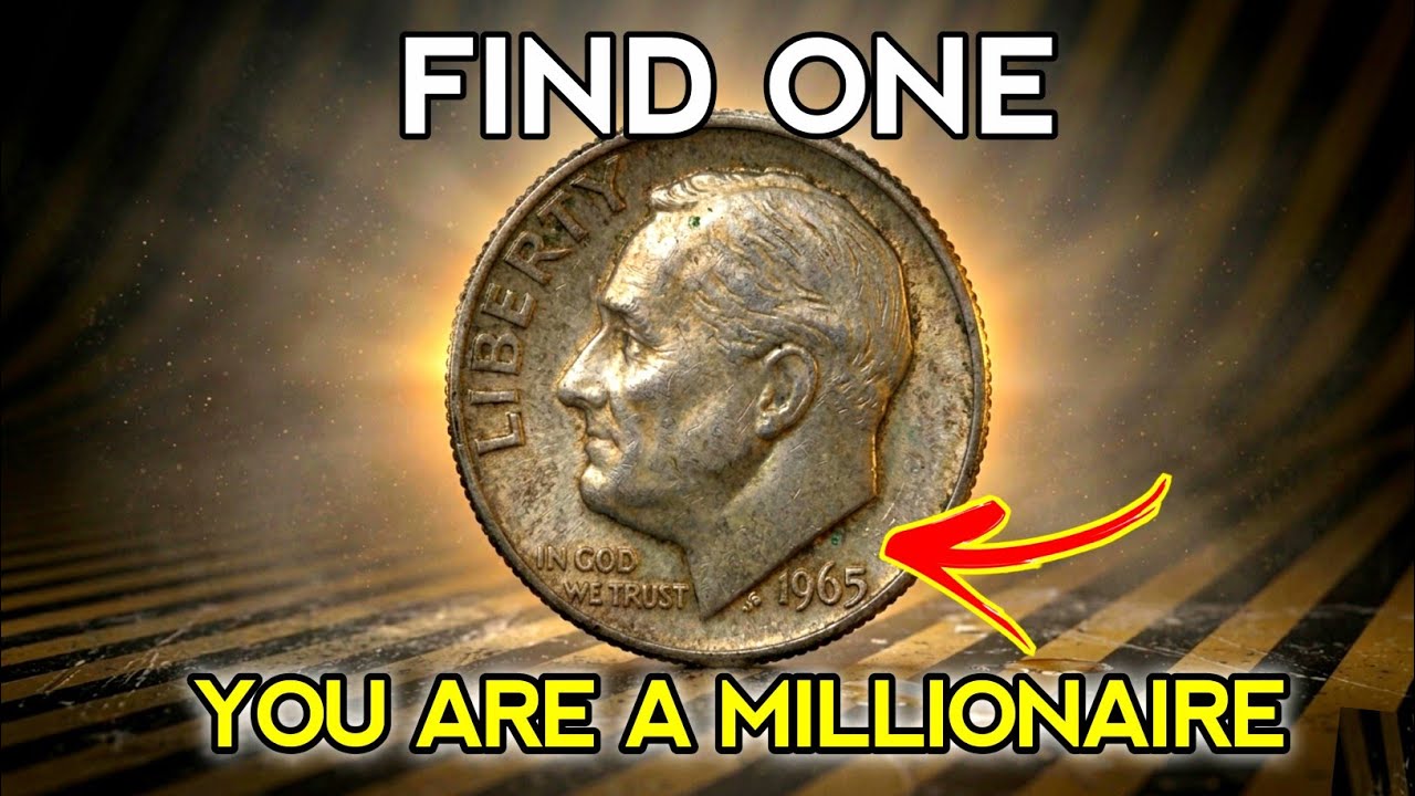 3 Roosevelt Dimes (1965-1967) That Shocked Collectors &ndash; Could One Be Worth $90,000?&rdquo; 😱🪙