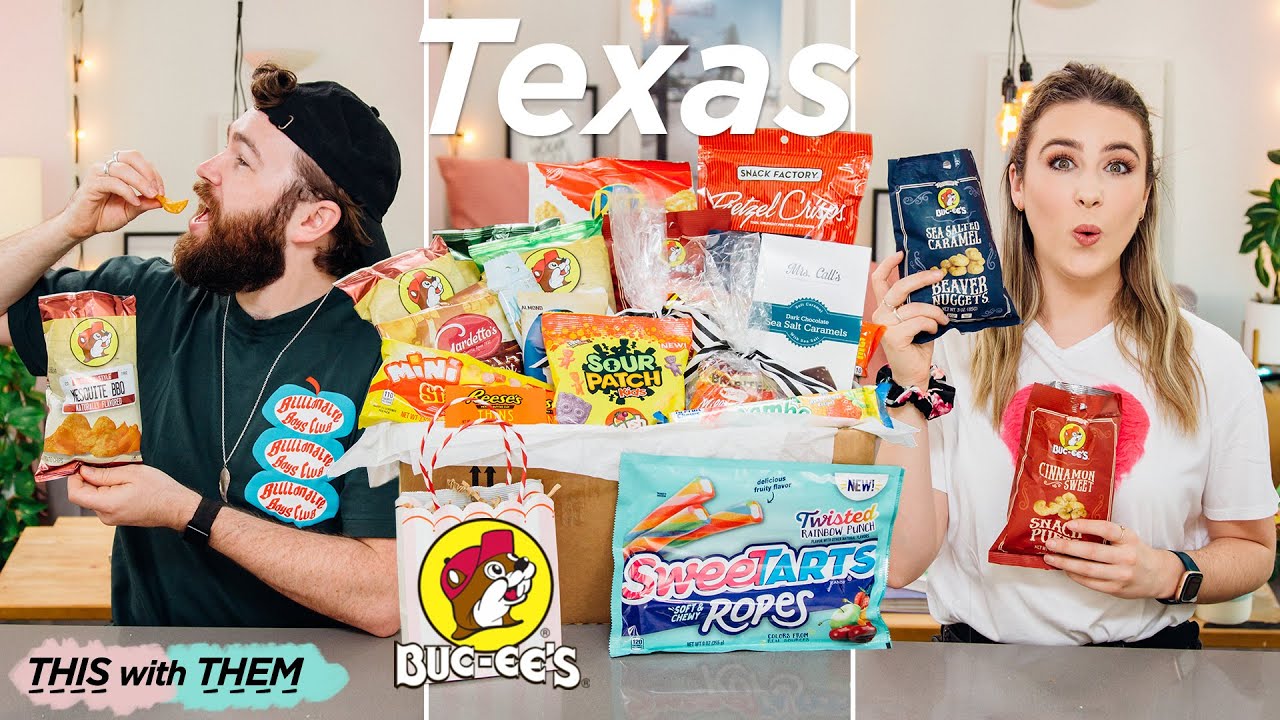 Trying Buc-ee's for the first time! Texas Candy! - This With Them