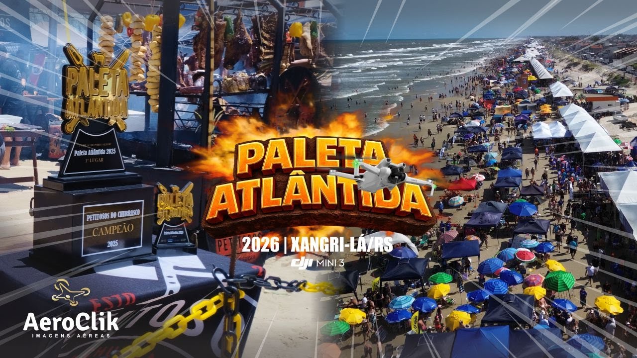 Paleta Atlântida 2026 | Xangri-lá/RS