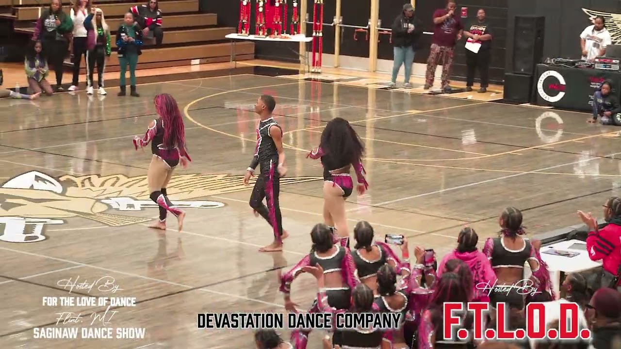 High School Majorette Dance Competition | Trio Battle | Round 2 | Flint, MI