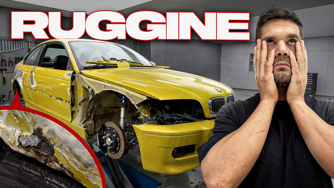 Ho RESTAURATO TOTALMENTE la mia BMW M3 e46 - Tanta RUGGINE nascosta e parti storte.