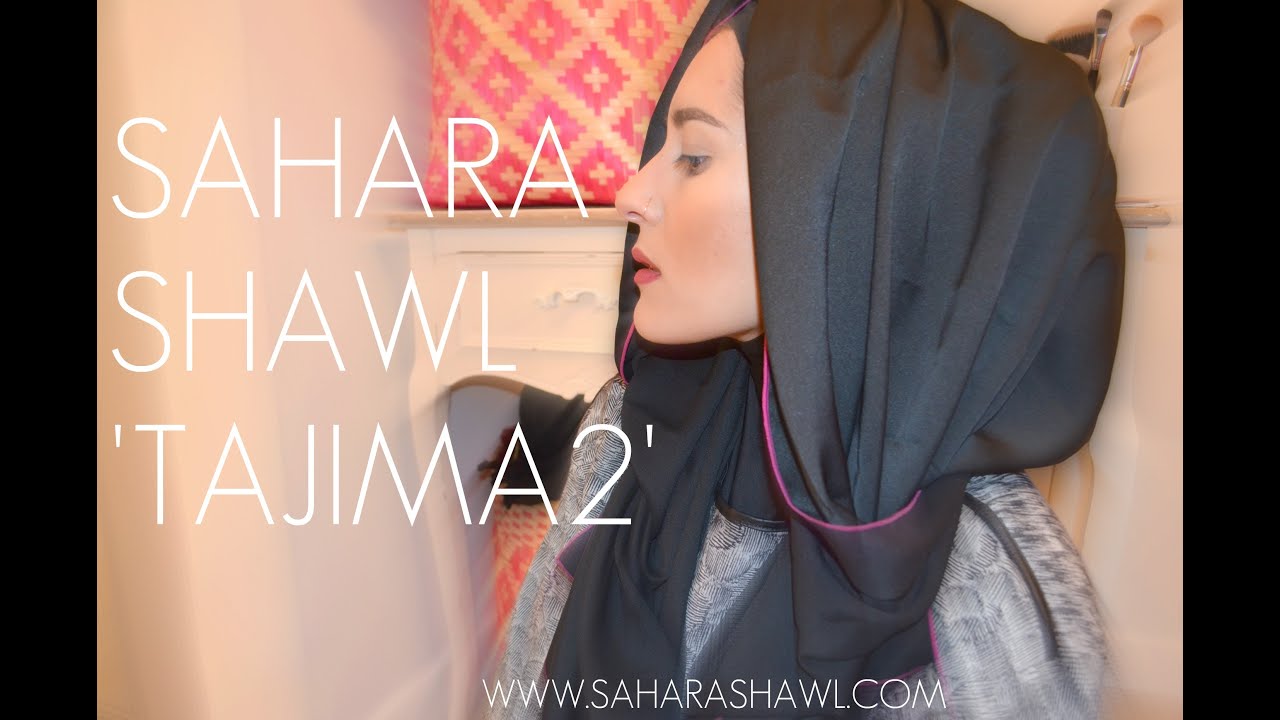 AN INTRO TO SAHARA SHAWL AND WINGED HIJAB TUTORIAL!